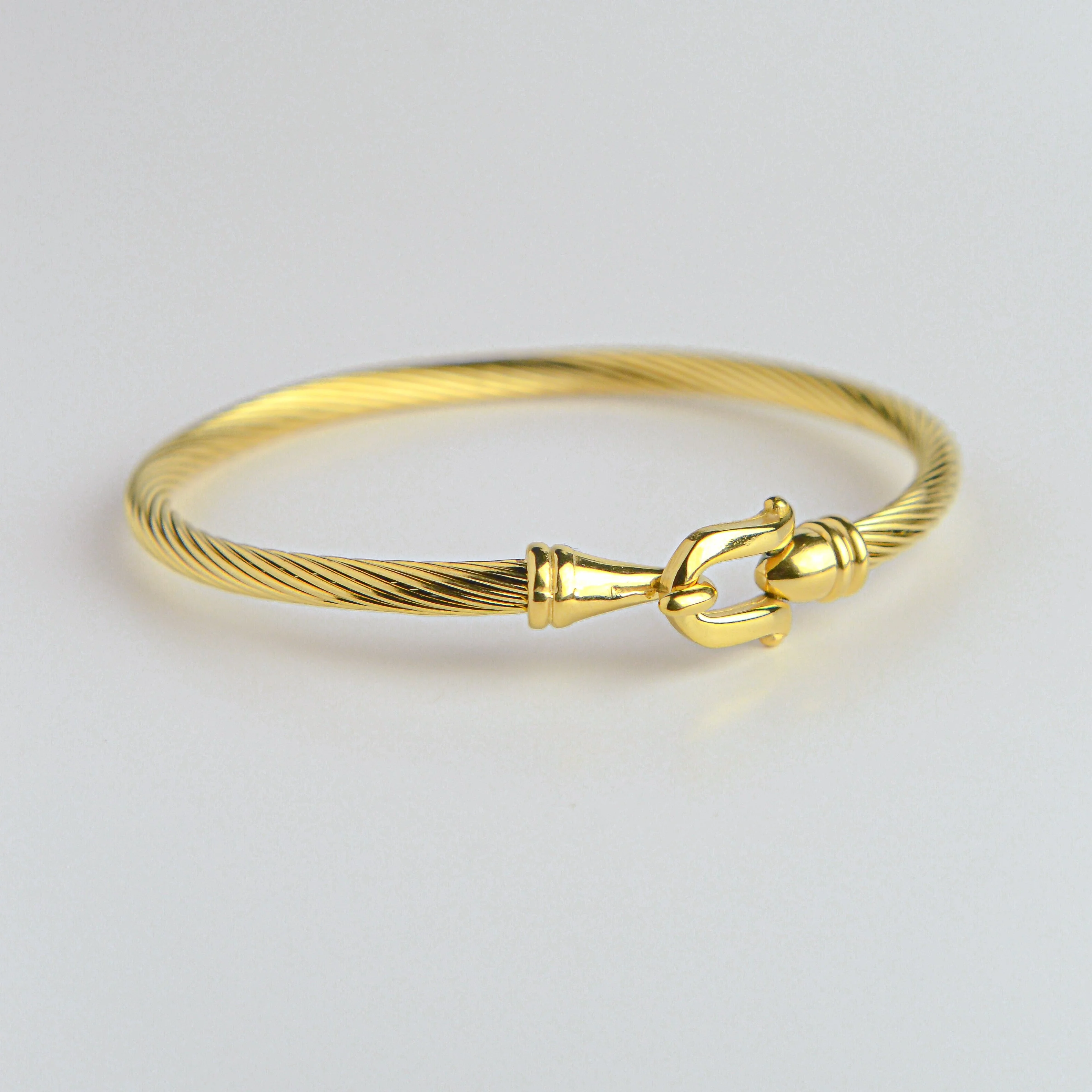 Twisted Hook Bangle