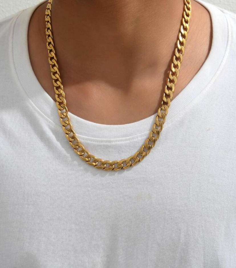 Thick Gold Necklace