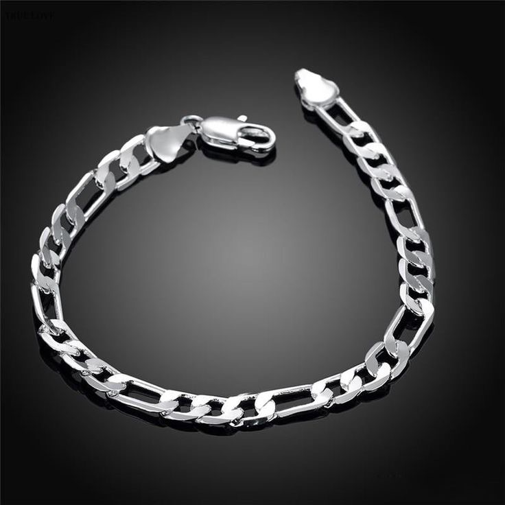 Silver Link Chain Bracelet