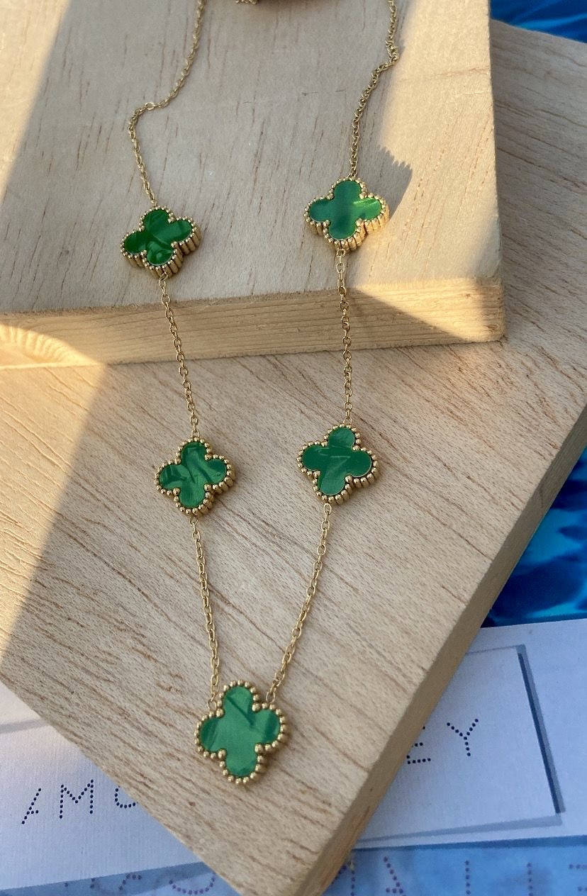 Green Vancleef Necklace