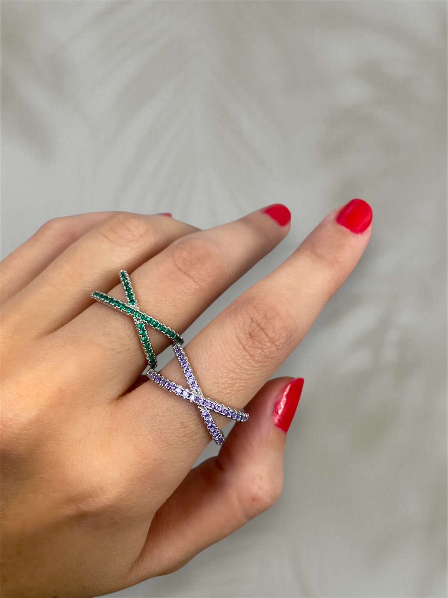 Silver Cross Ring