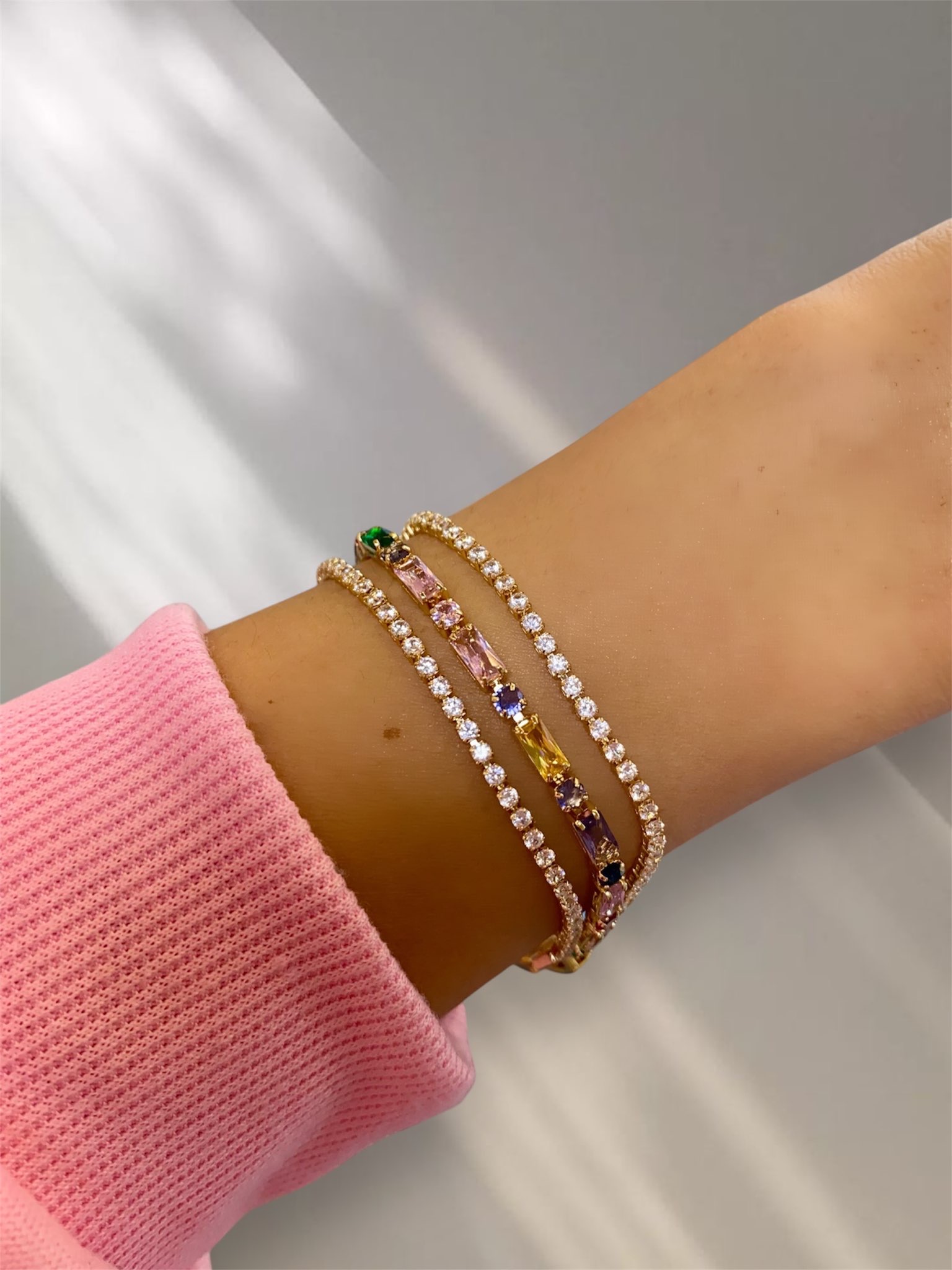 Tennis Gem Bracelet