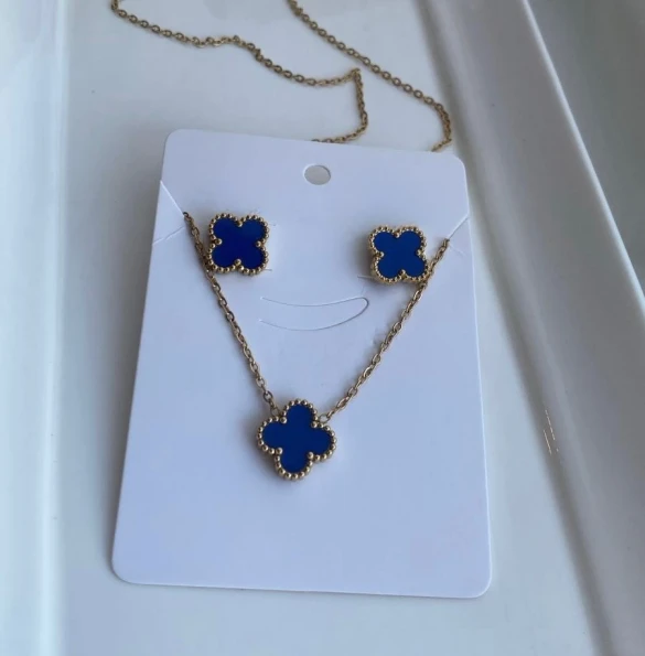 Navy Blue Vancleef Set