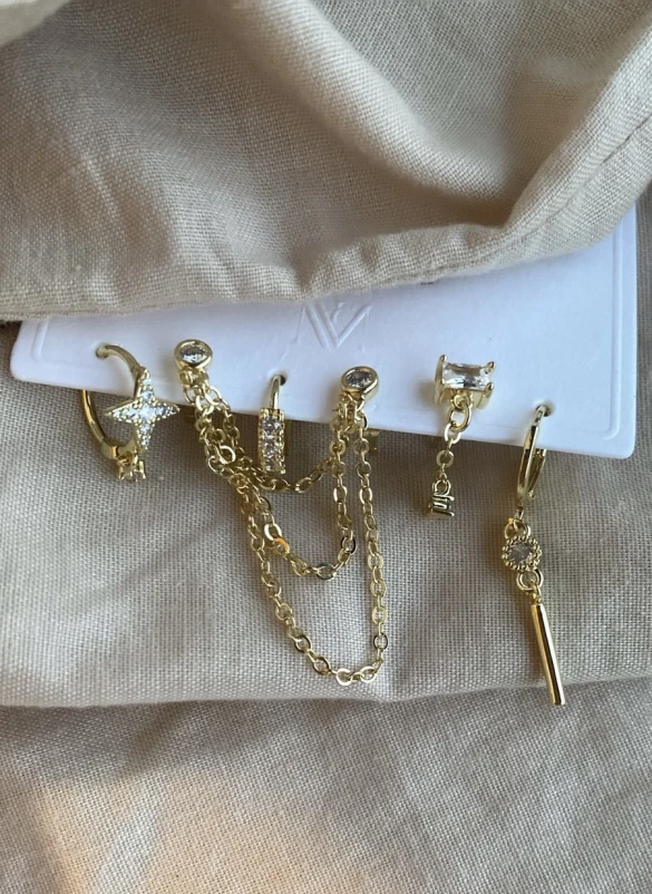 Sparkle Earrings Set