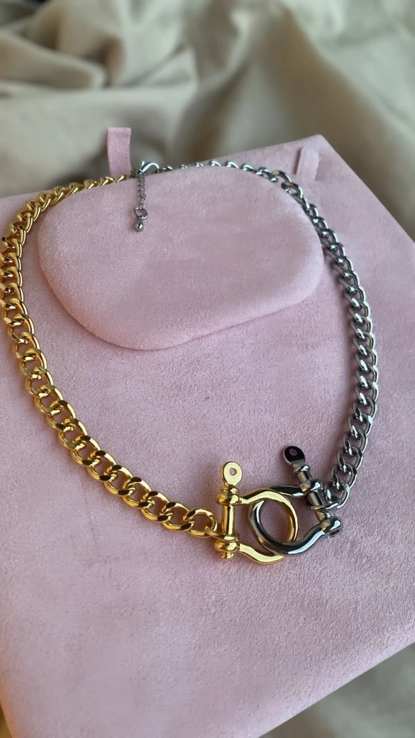 Two tone Miami Chain