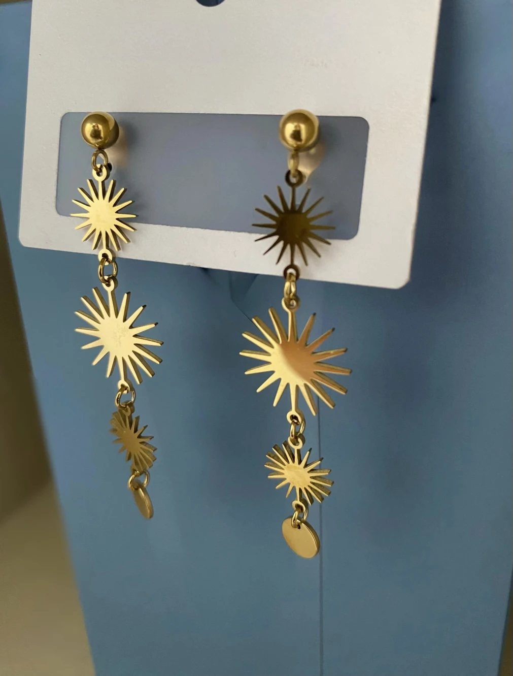 Sun Dangle Earrings