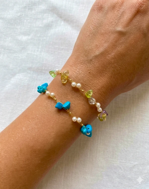 Delicate Stone Bracelet