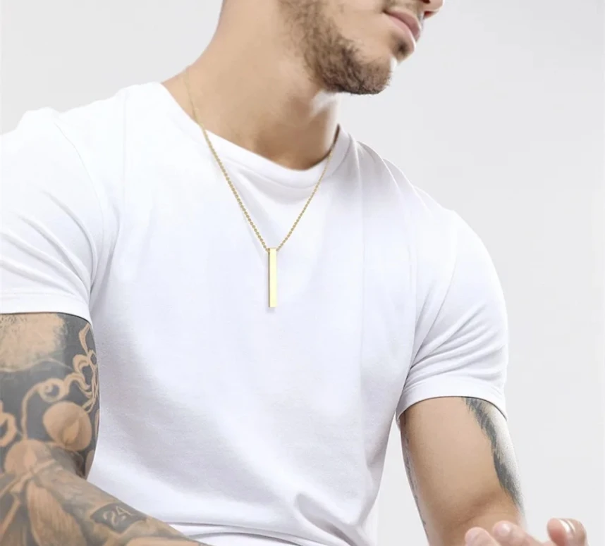 Gold Bar Necklace