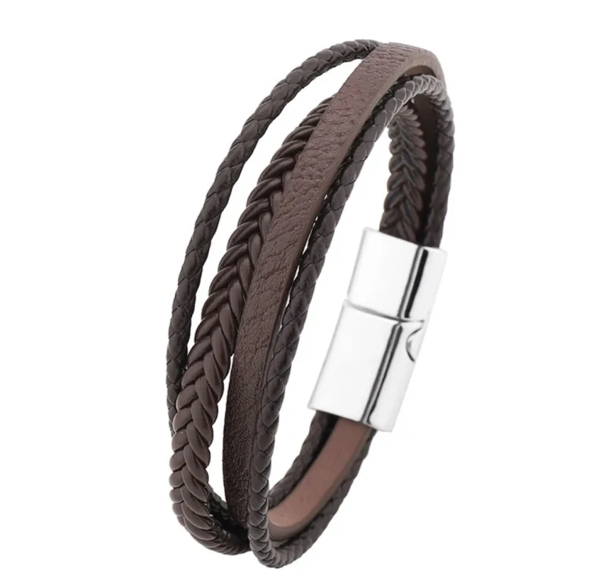 Multi-layer Brown Bracelet