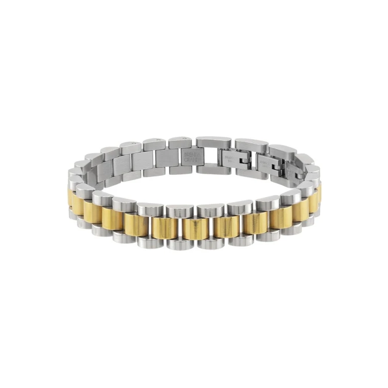 Two-Tone Band Bracelet