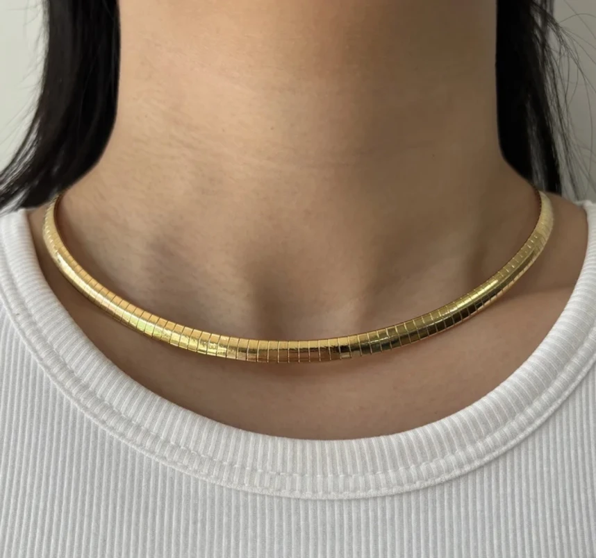 Solid Gold Choker
