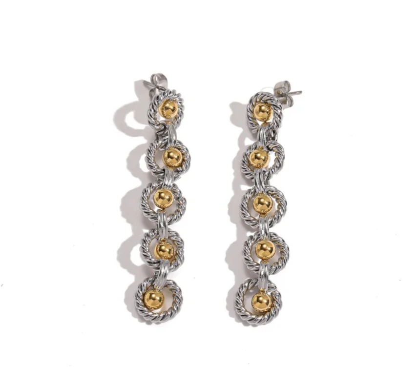 Gilded Earrings