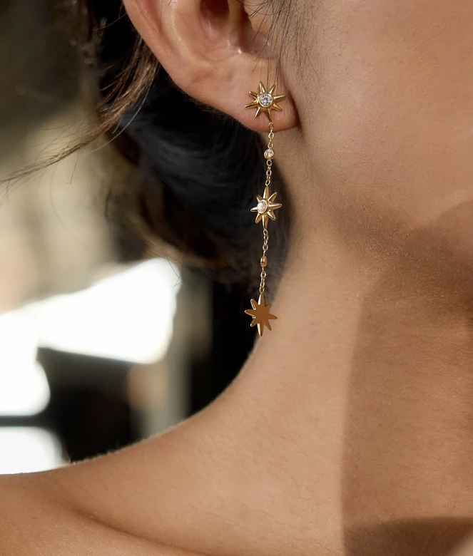  North Star Earrings
