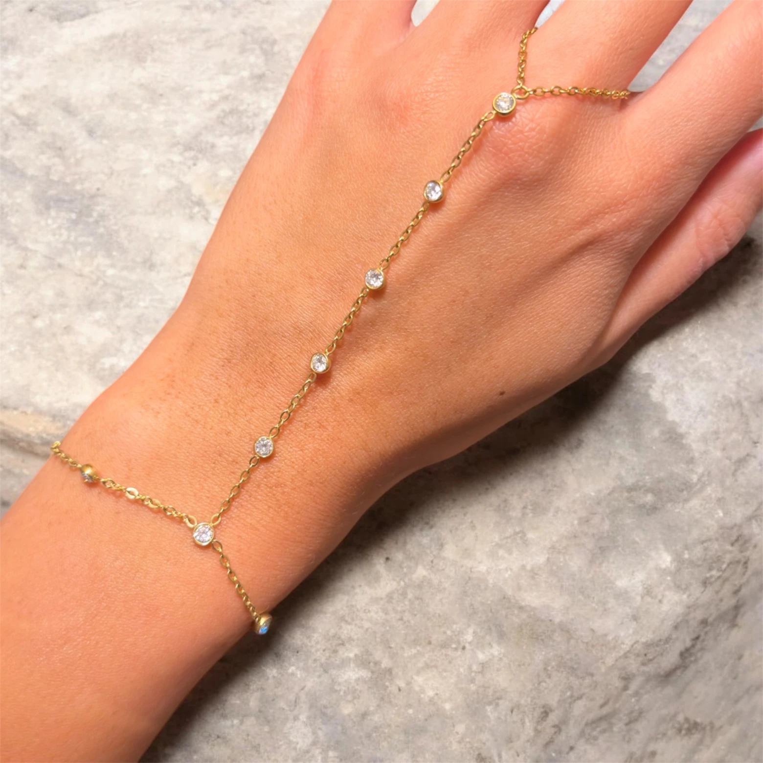 Knuckle Ring Bracelet