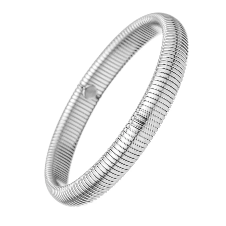 Silver Stretch Cuff