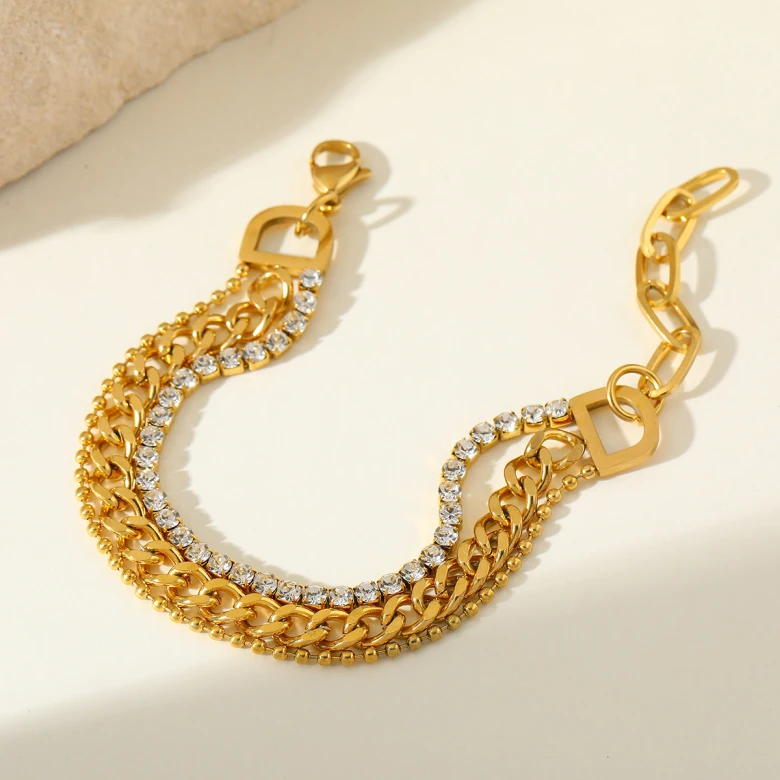 Trio Layered Bracelet