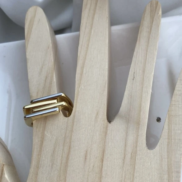 Trio-Bar Ring