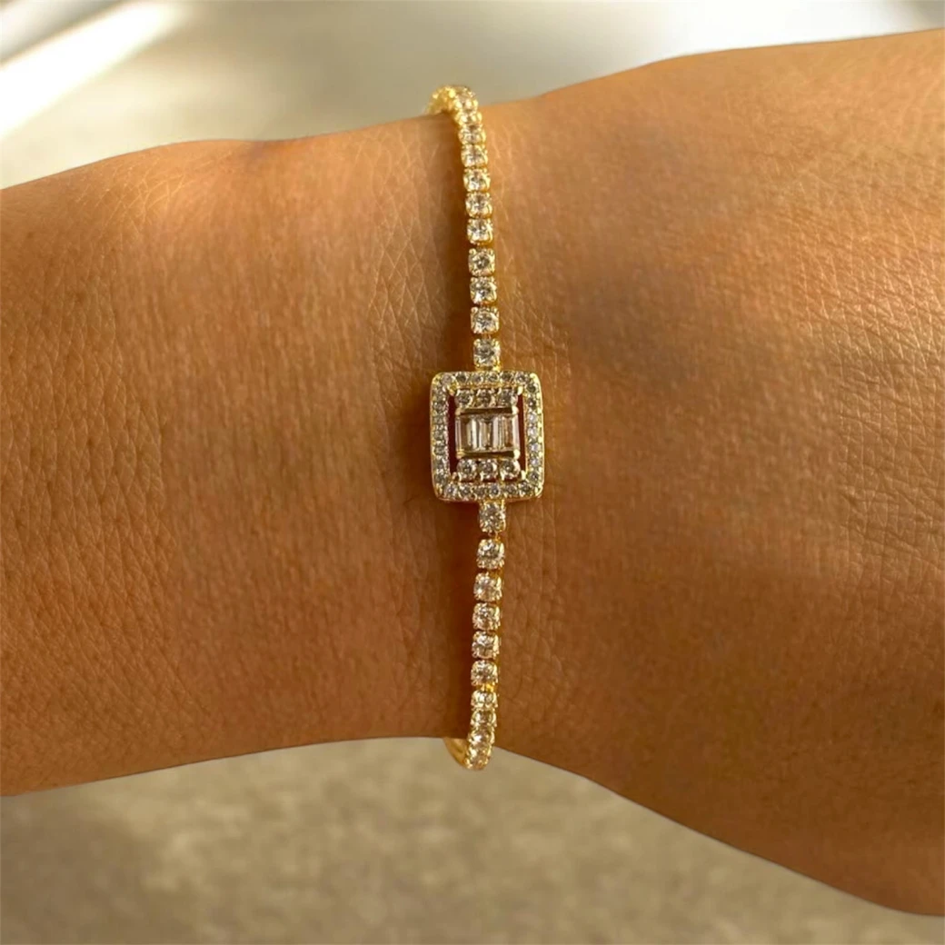 Golden Baguette Bracelet