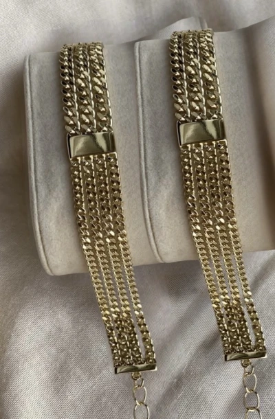 Layered Curb Bracelet