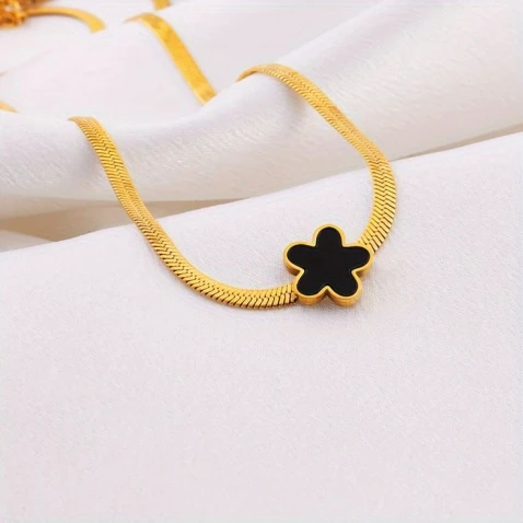 Flower-Leaf Necklace